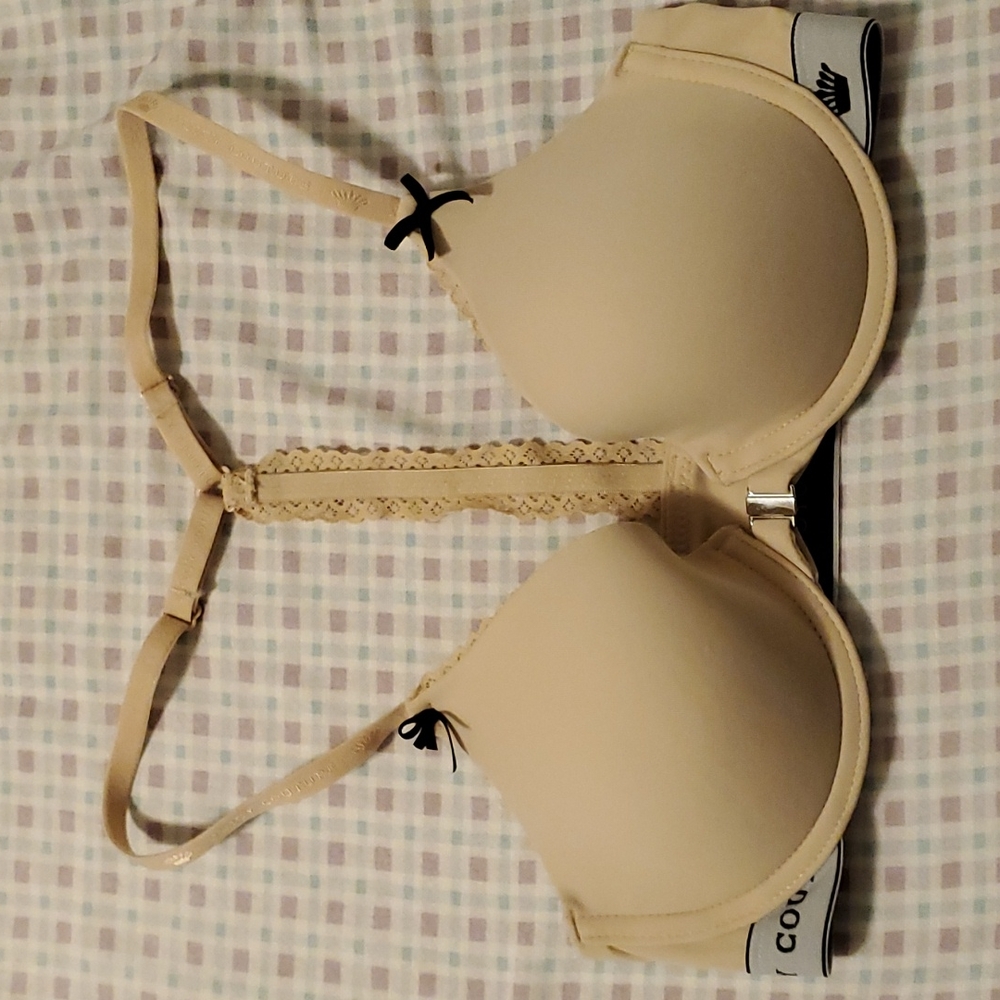 34B Juicy Couture Racerback Nude Bra